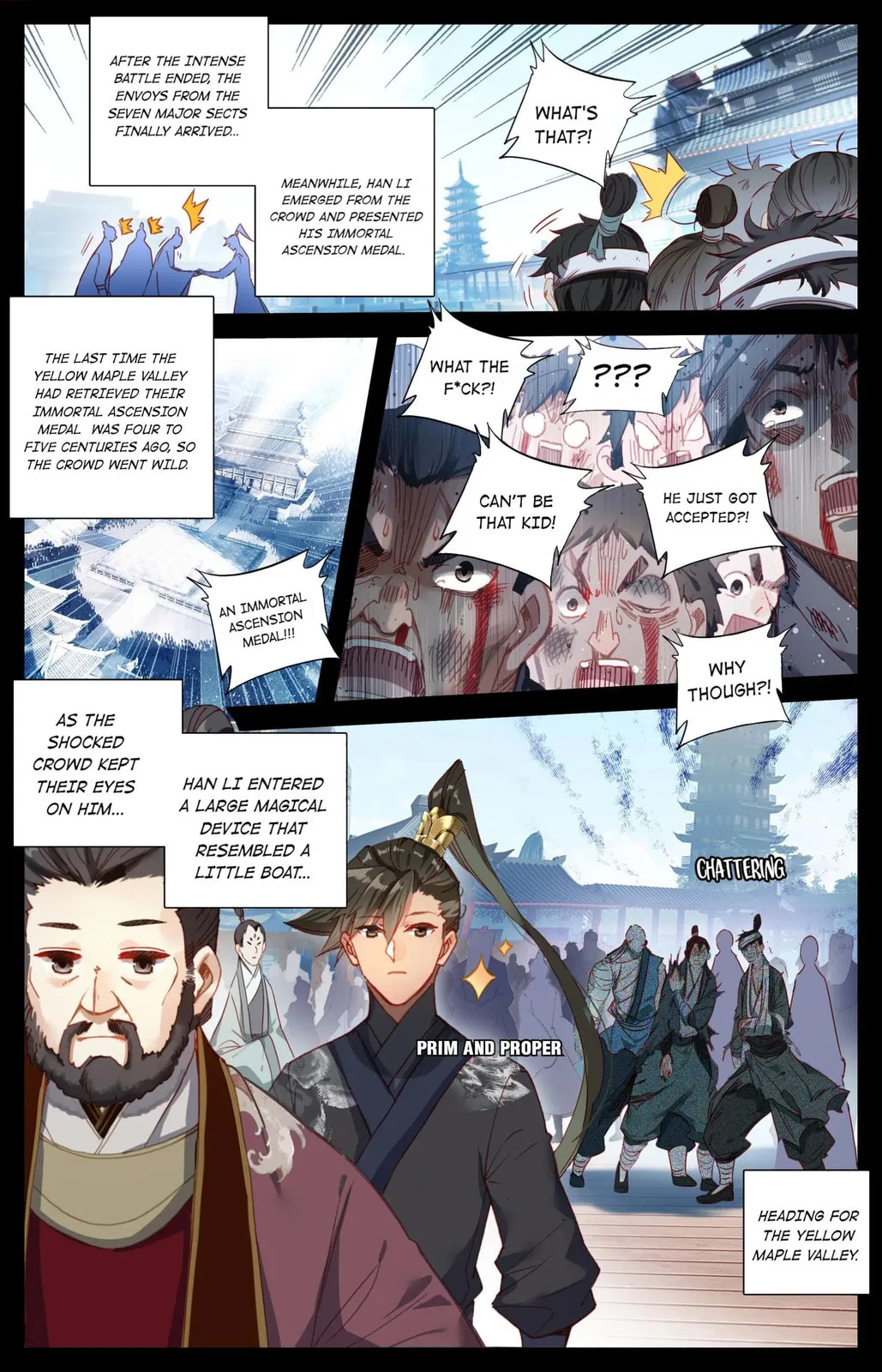 A Record of a Mortal's Journey to Immortality Chapter 69.1 page 4