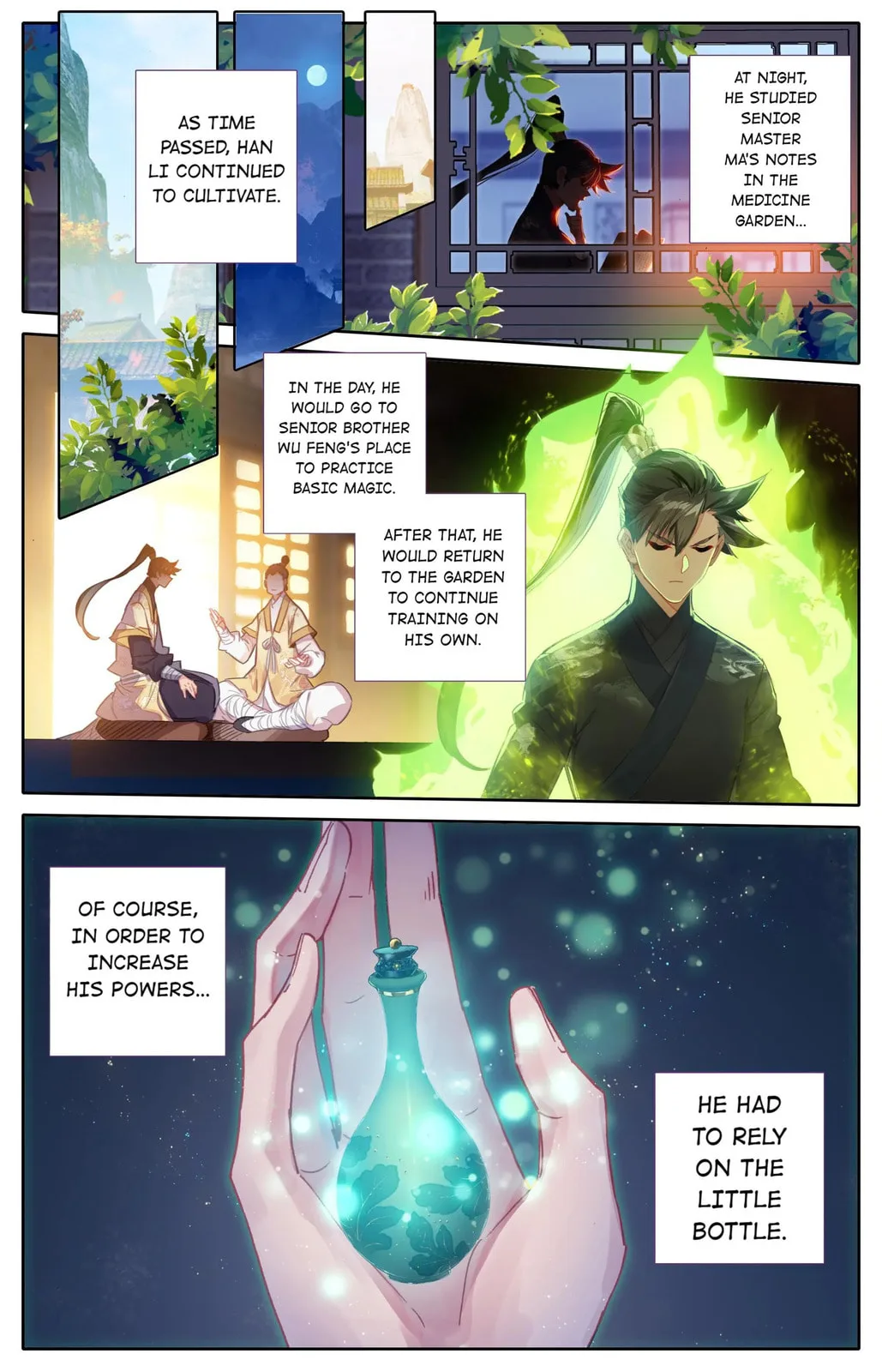 A Record of a Mortal's Journey to Immortality Chapter 71.2 page 1