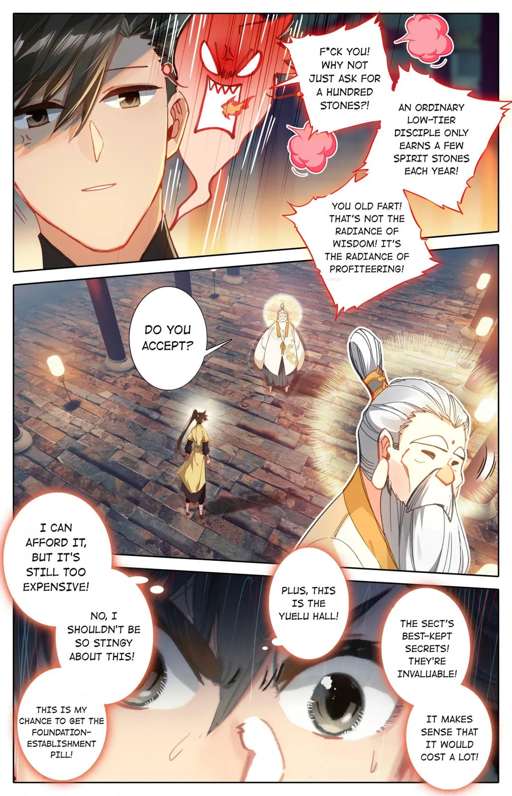 A Record of a Mortal's Journey to Immortality Chapter 72.2 page 4