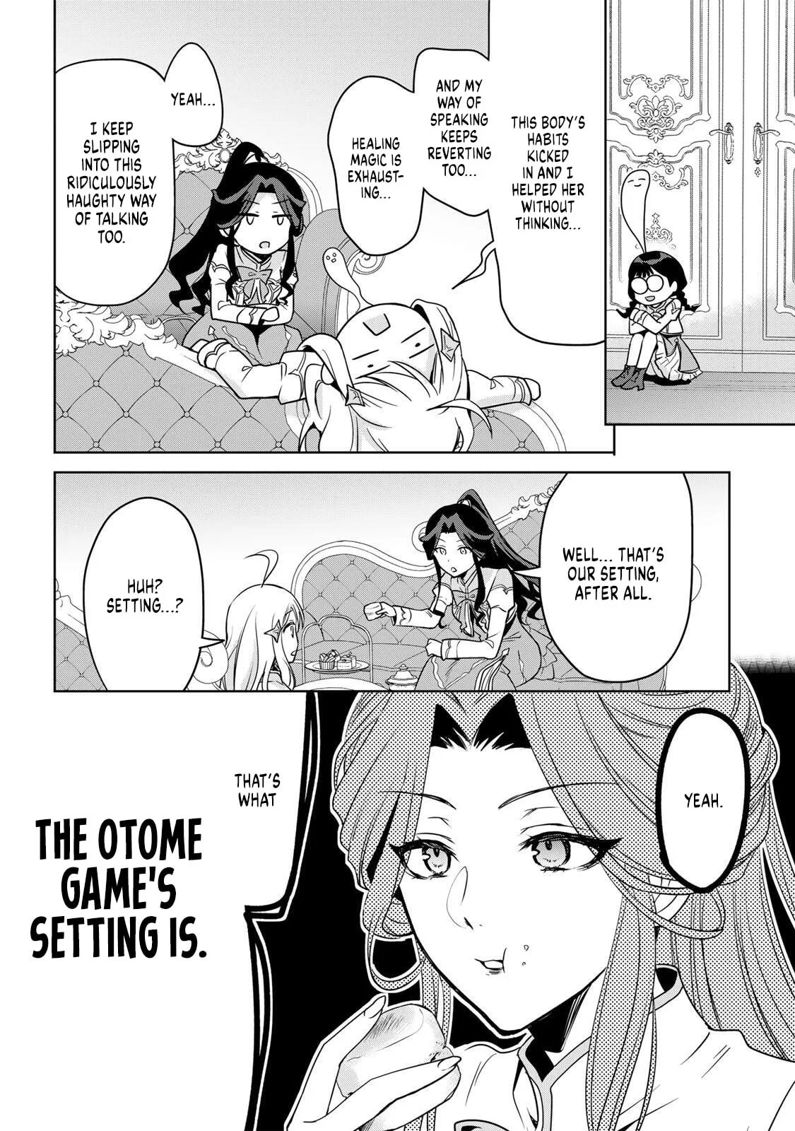 A Saint and a Villainess Team Up to Conquer an Otome Game! Chapter 1 page 37