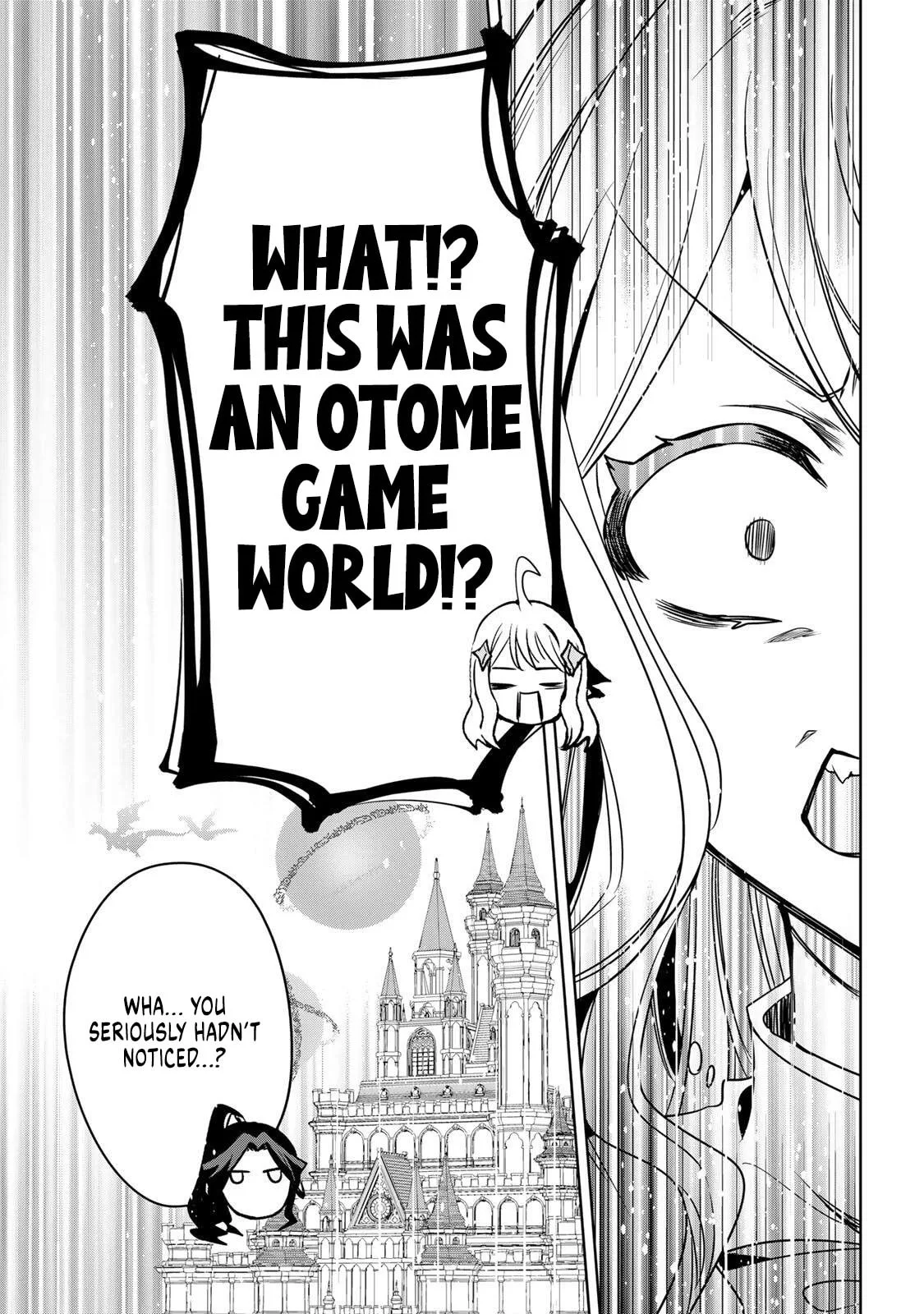 A Saint and a Villainess Team Up to Conquer an Otome Game! Chapter 1 page 38