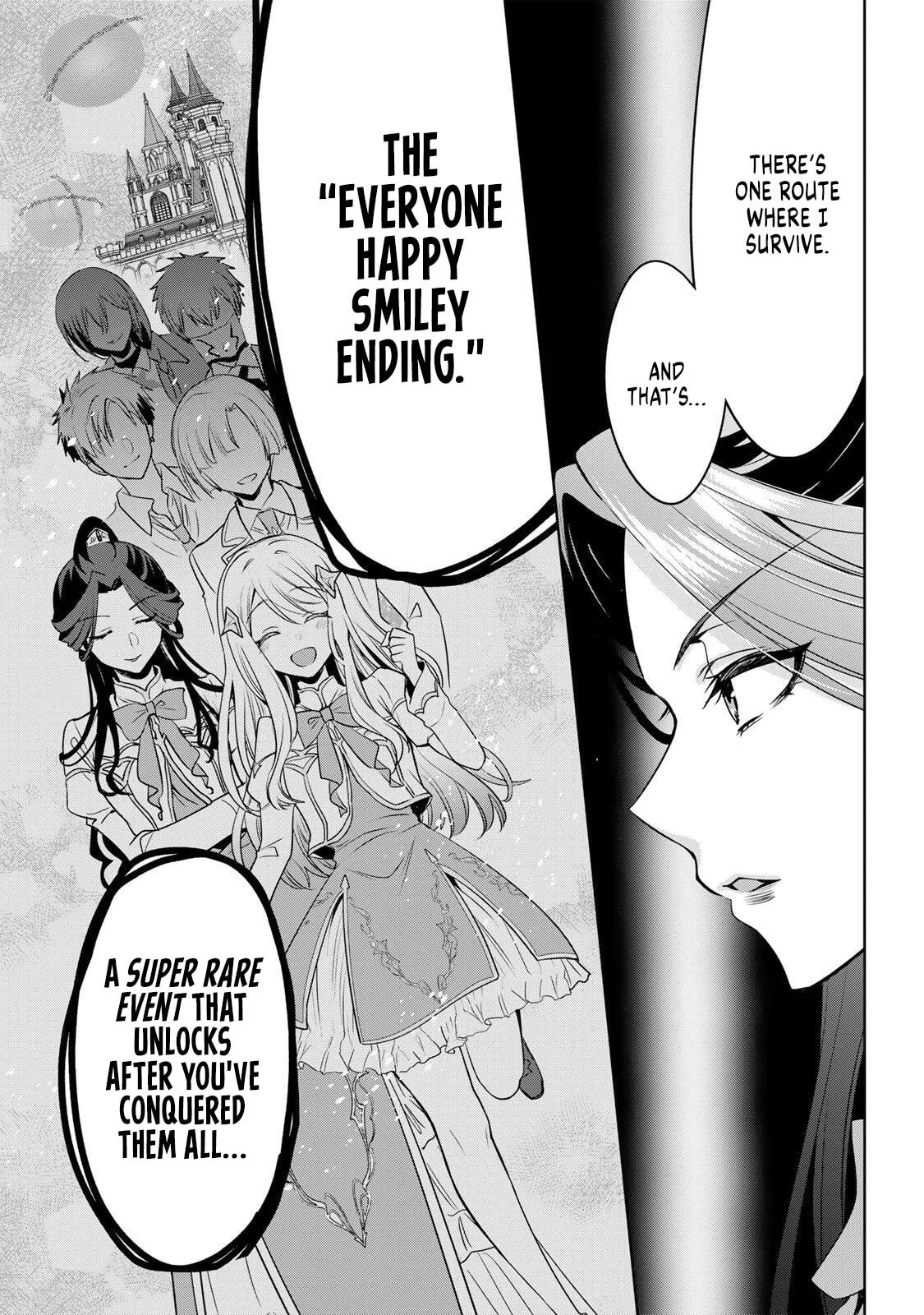 A Saint and a Villainess Team Up to Conquer an Otome Game! Chapter 1 page 42