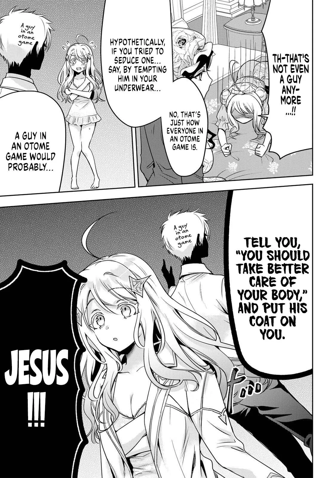 A Saint and a Villainess Team Up to Conquer an Otome Game! Chapter 2 page 34