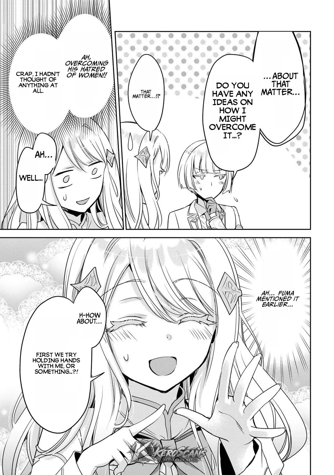 A Saint and a Villainess Team Up to Conquer an Otome Game! Chapter 4.1 page 13