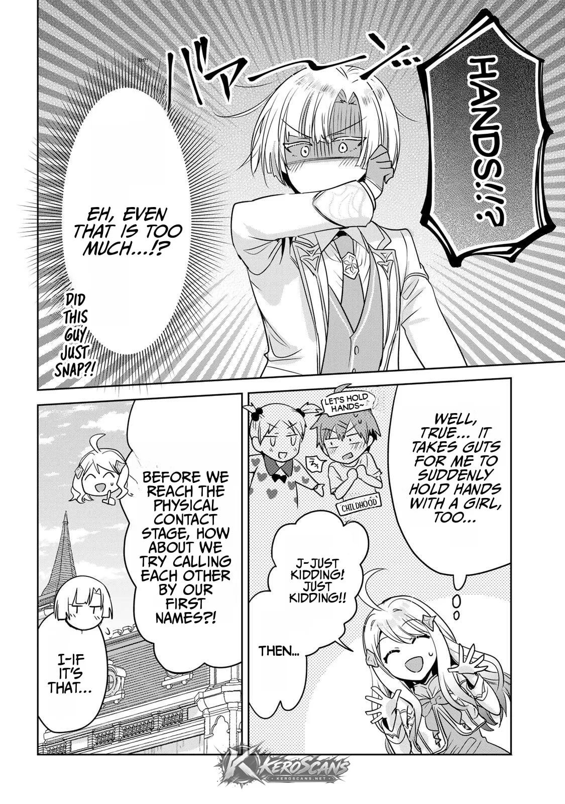 A Saint and a Villainess Team Up to Conquer an Otome Game! Chapter 4.1 page 14