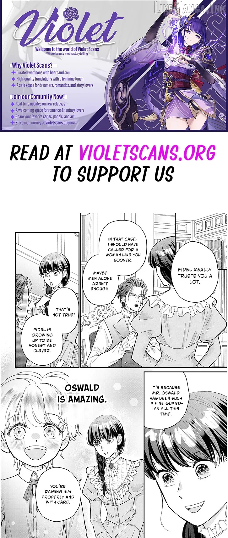 A Saint Opens a Nursery School with a Retired King in Another World in her Thirties Chapter 2.2 page 1
