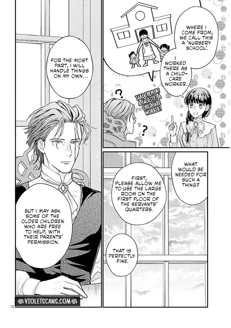A Saint Opens a Nursery School with a Retired King in Another World in her Thirties Chapter 3.2 page 8