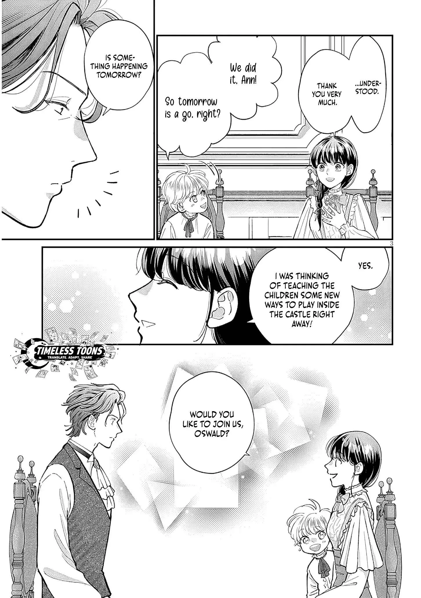 A Saint Opens a Nursery School with a Retired King in Another World in her Thirties Chapter 3 page 4