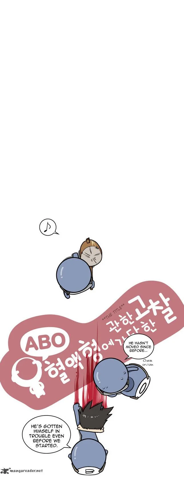 A Simple Thinking About Blood Types Chapter 1 page 6