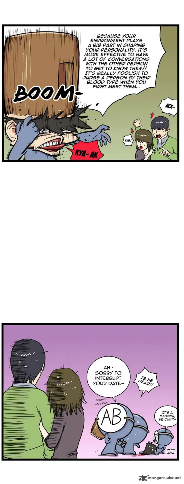 A Simple Thinking About Blood Types Chapter 1 page 5