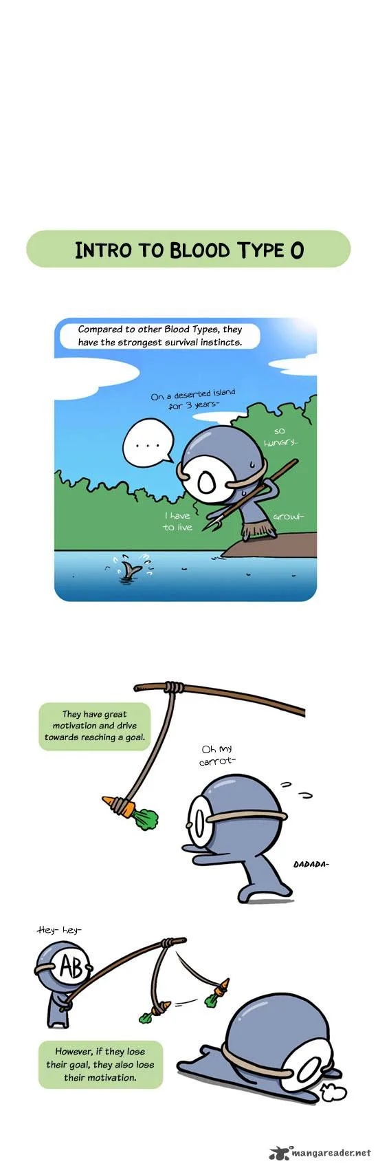 A Simple Thinking About Blood Types Chapter 1 page 13
