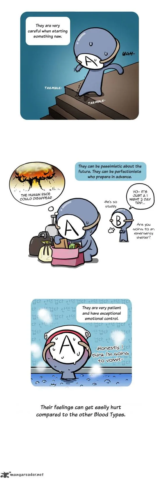 A Simple Thinking About Blood Types Chapter 1 page 10