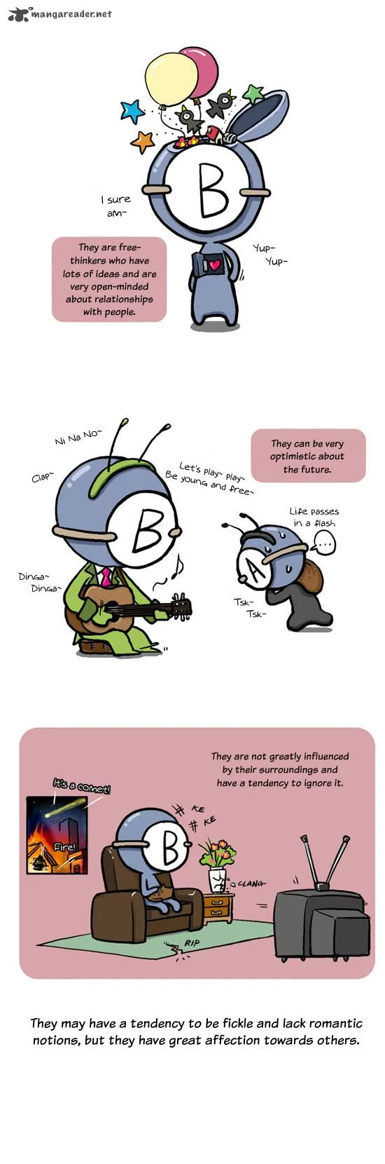 A Simple Thinking About Blood Types Chapter 1 page 12