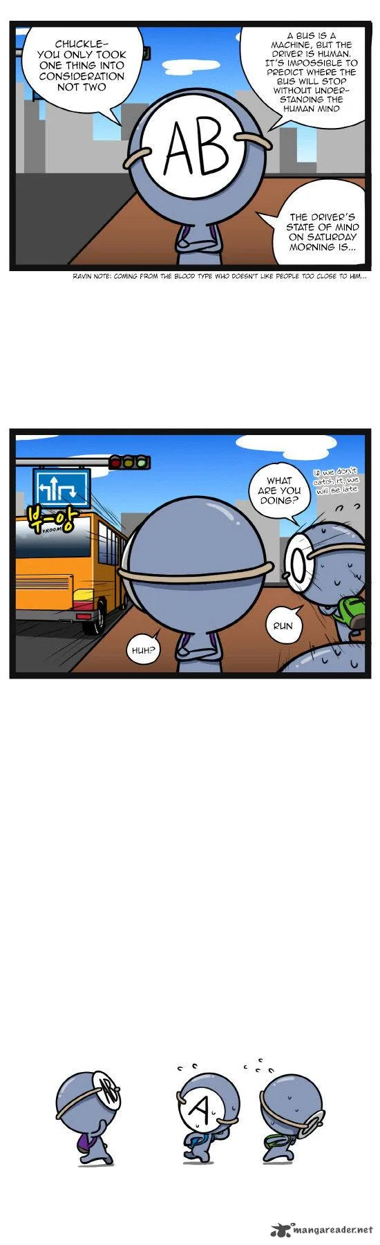 A Simple Thinking About Blood Types Chapter 10 page 5