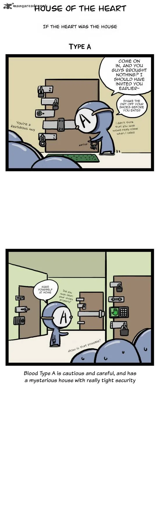 A Simple Thinking About Blood Types Chapter 11 page 2
