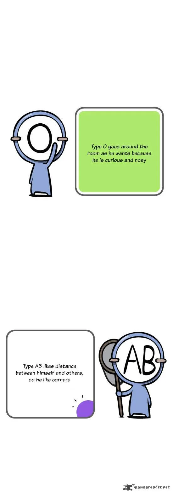 A Simple Thinking About Blood Types Chapter 11 page 6