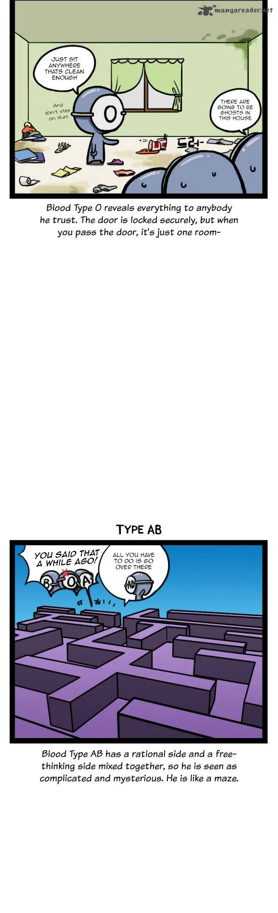 A Simple Thinking About Blood Types Chapter 11 page 4