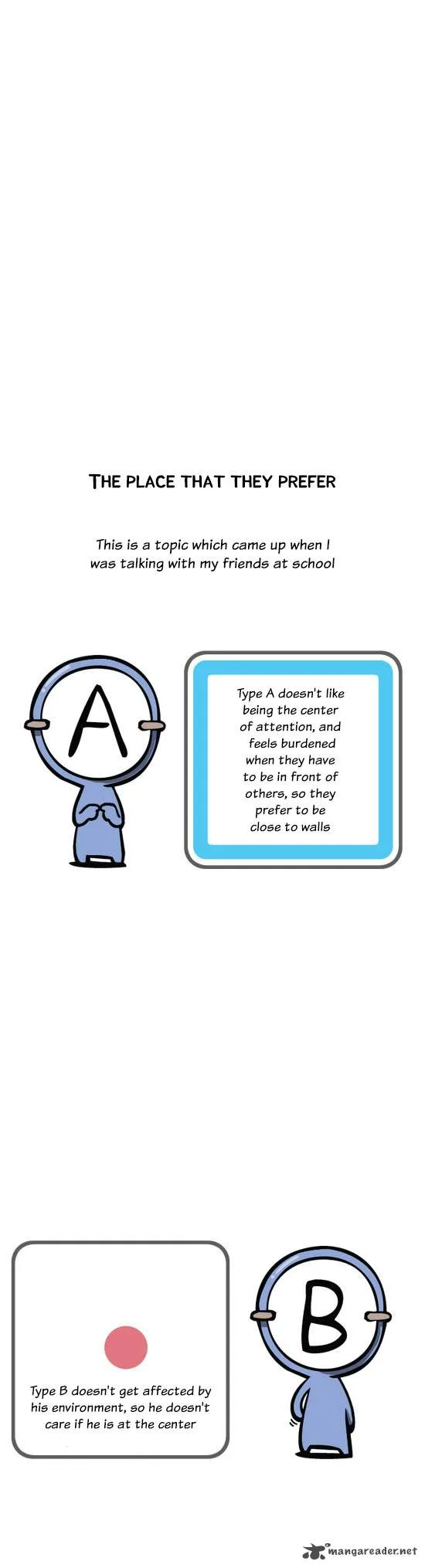 A Simple Thinking About Blood Types Chapter 11 page 5