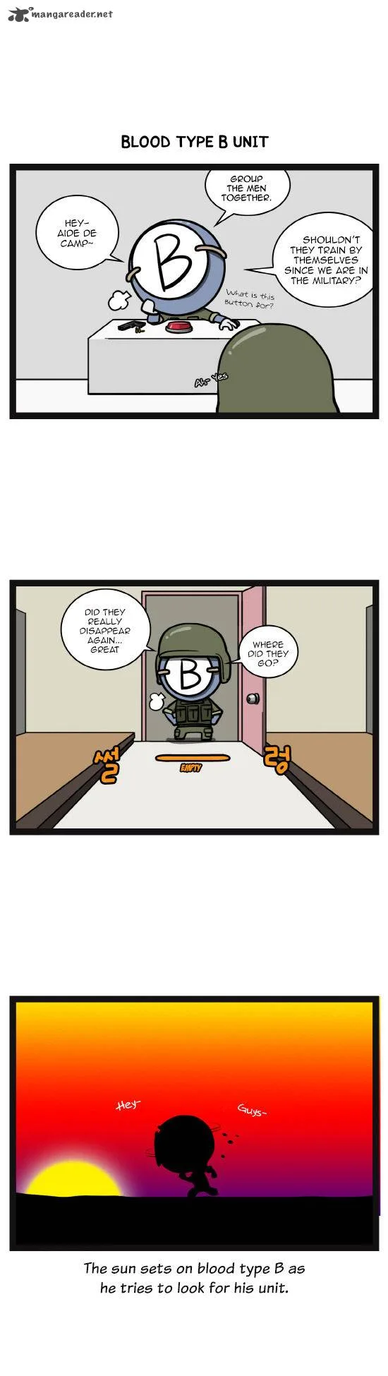 A Simple Thinking About Blood Types Chapter 14 page 4