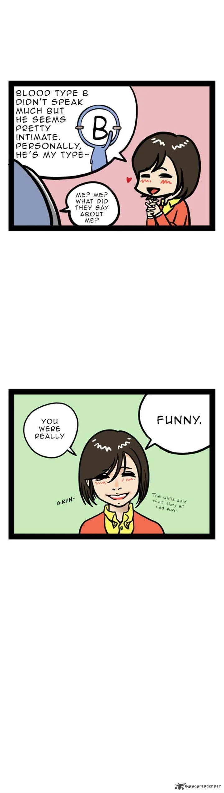 A Simple Thinking About Blood Types Chapter 15 page 7