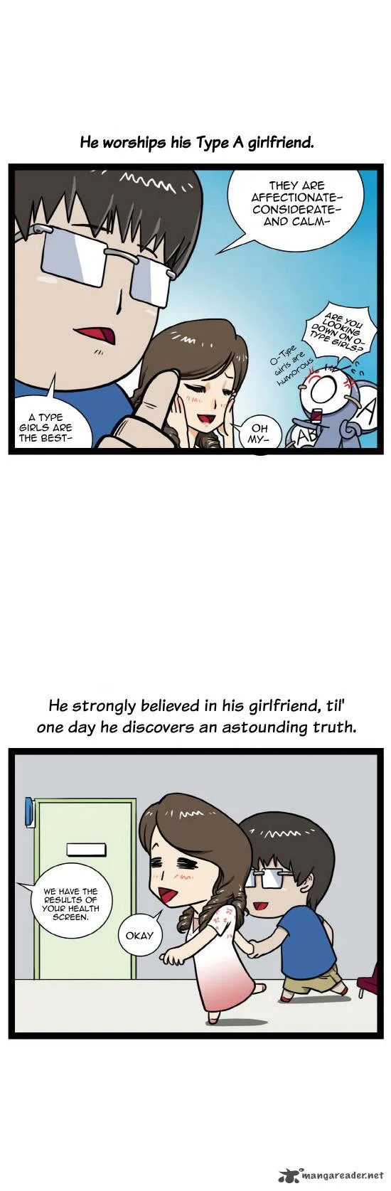 A Simple Thinking About Blood Types Chapter 2 page 3