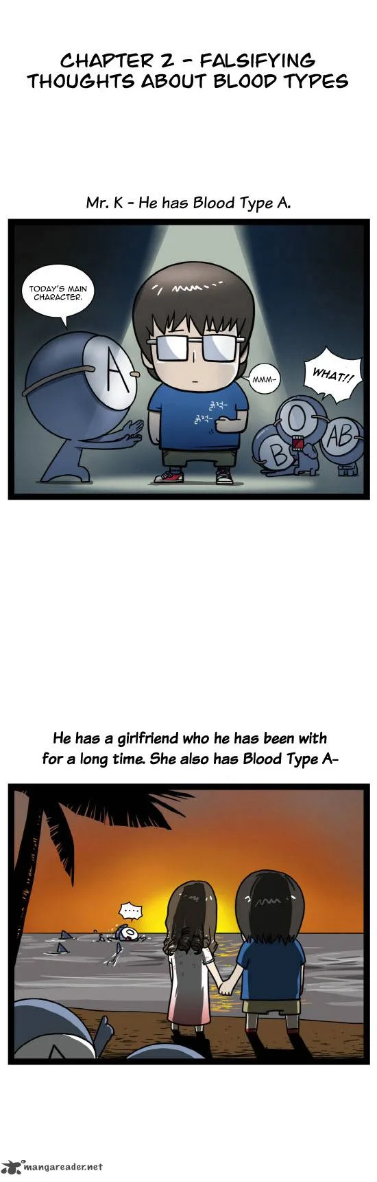 A Simple Thinking About Blood Types Chapter 2 page 2