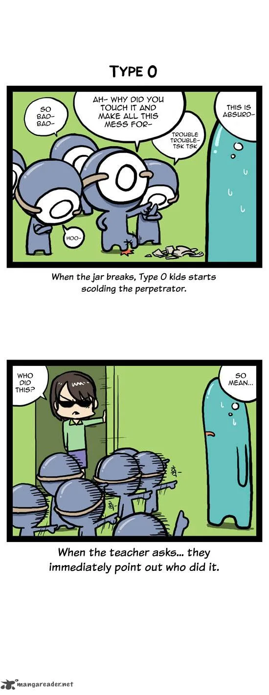 A Simple Thinking About Blood Types Chapter 3 page 7
