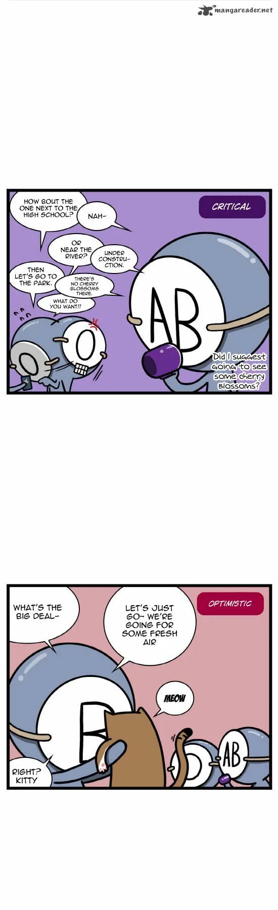 A Simple Thinking About Blood Types Chapter 4 page 5