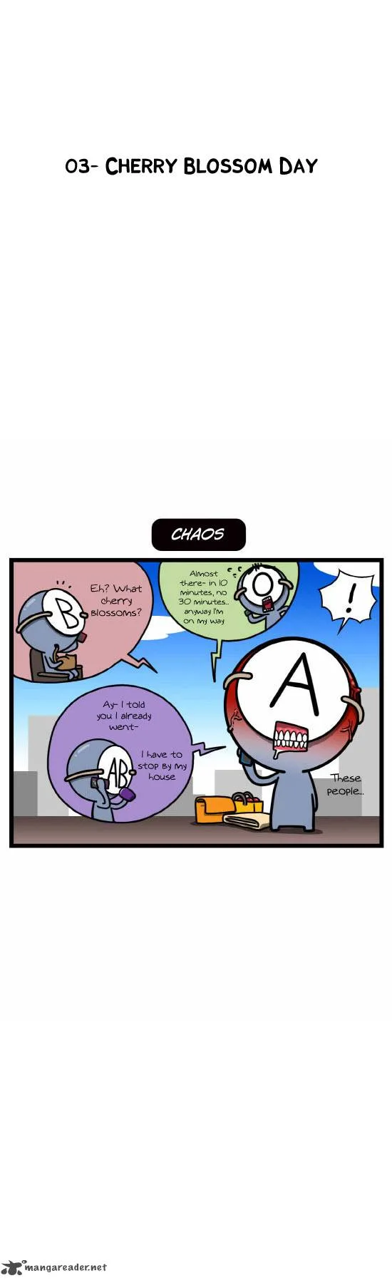 A Simple Thinking About Blood Types Chapter 4 page 6
