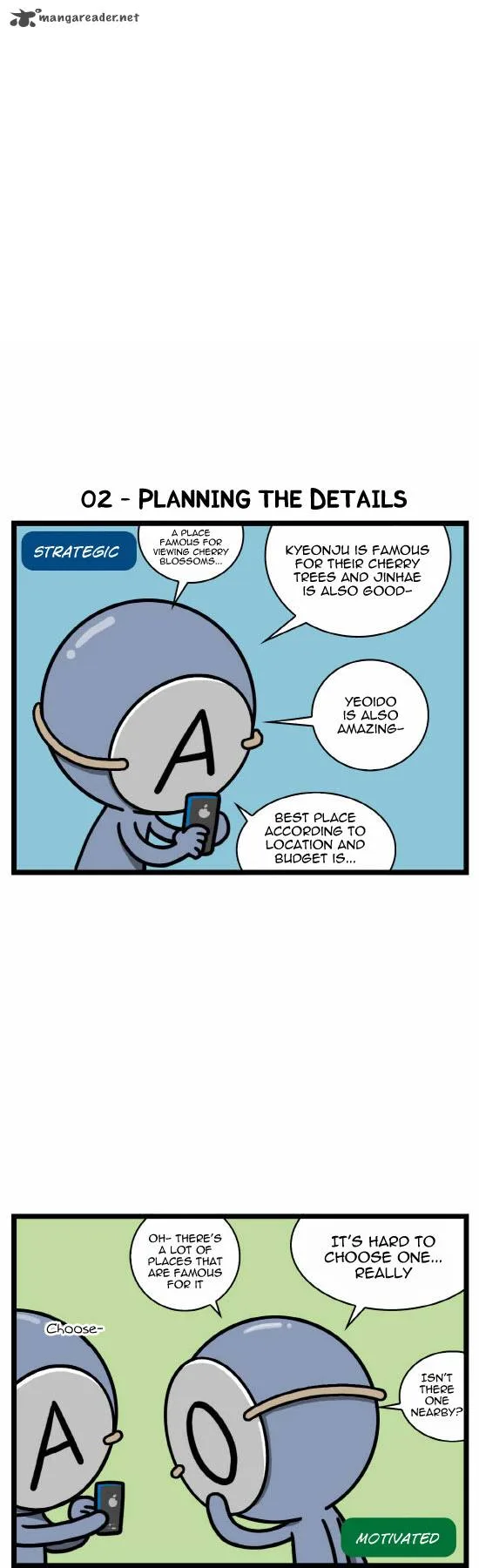 A Simple Thinking About Blood Types Chapter 4 page 4