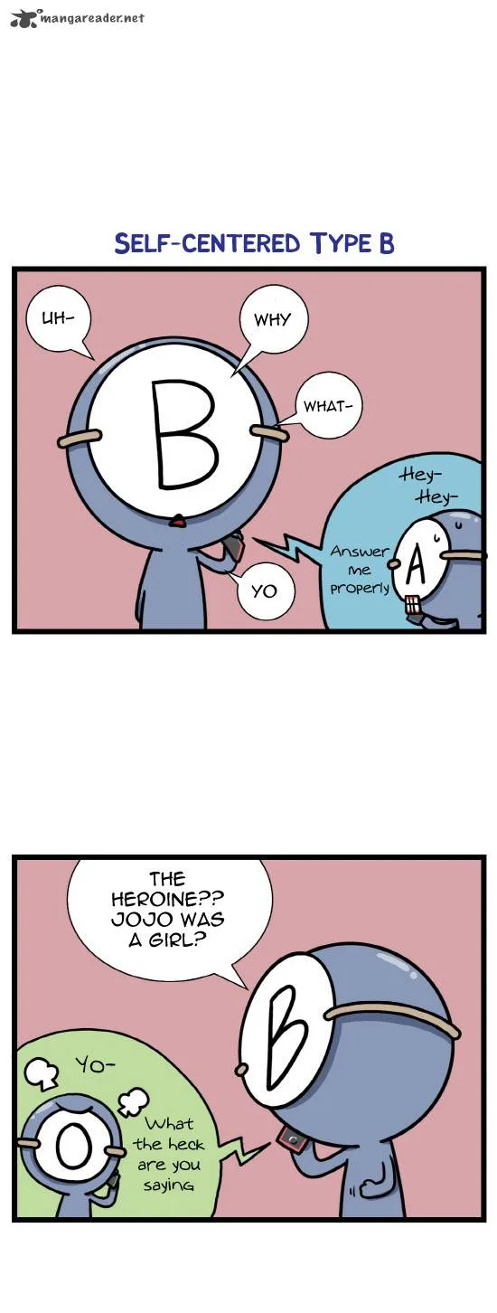 A Simple Thinking About Blood Types Chapter 6 page 3
