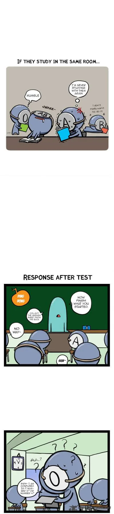 A Simple Thinking About Blood Types Chapter 7 page 3