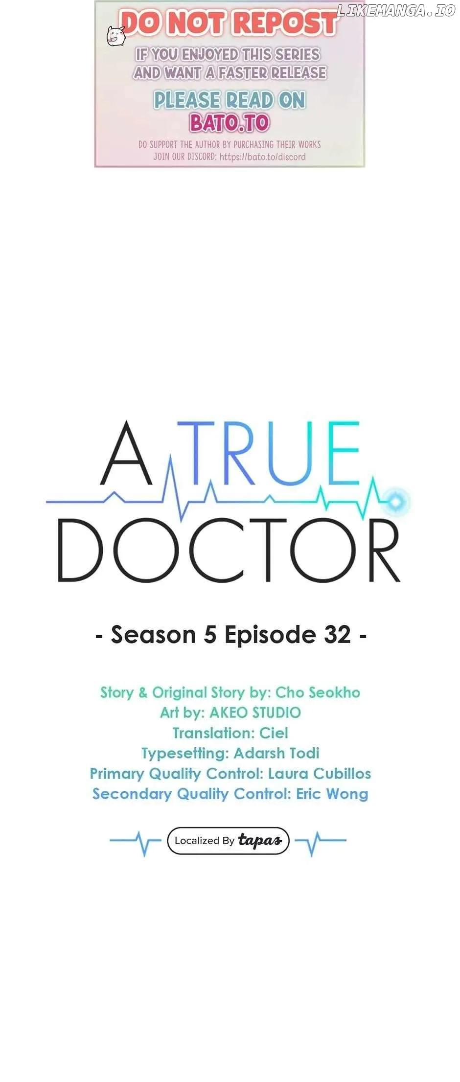 A True Doctor Chapter 224 page 1