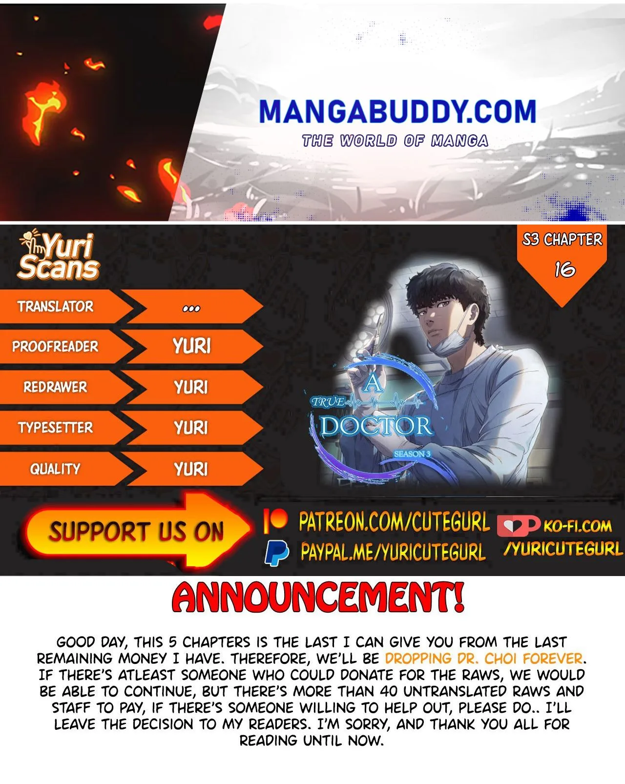 A True Doctor Chapter 95 page 1