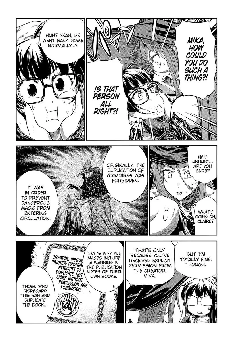 A Witch's Printing Office Chapter 11 page 21