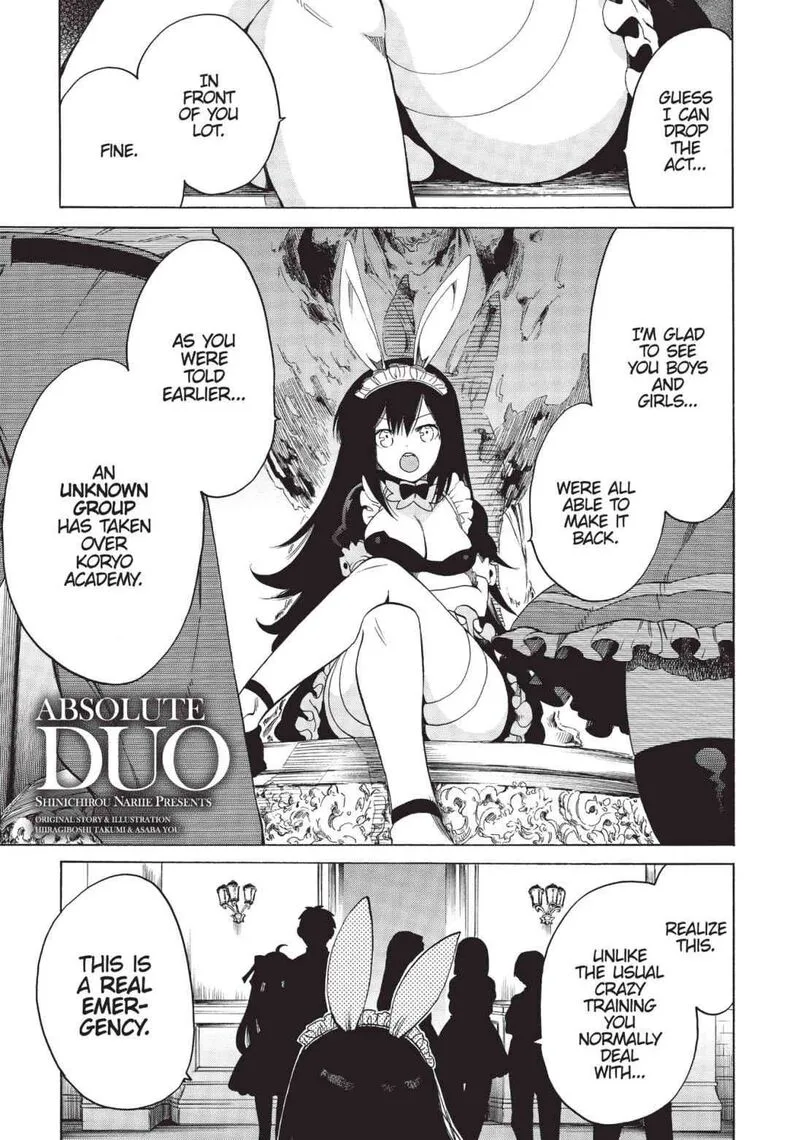 Absolute Duo Chapter 20 page 1