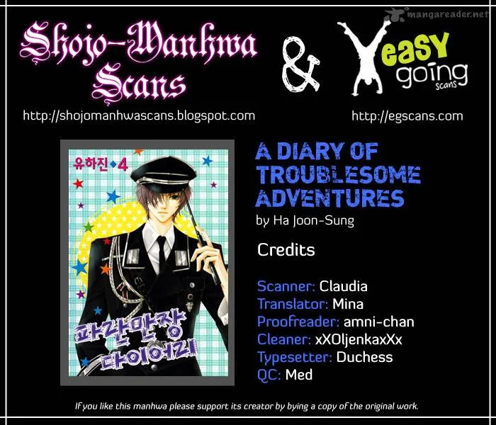 Adventure and Trouble Diary Chapter 14 page 1