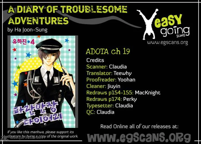 Adventure and Trouble Diary Chapter 19 page 1