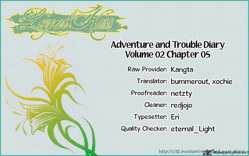 Adventure and Trouble Diary Chapter 5 page 1