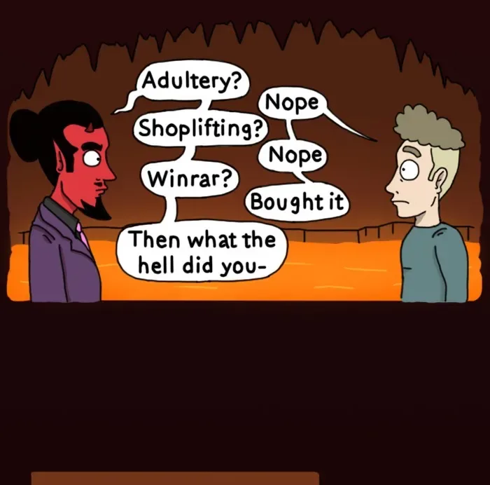 Adventures of God Chapter 3 page 8