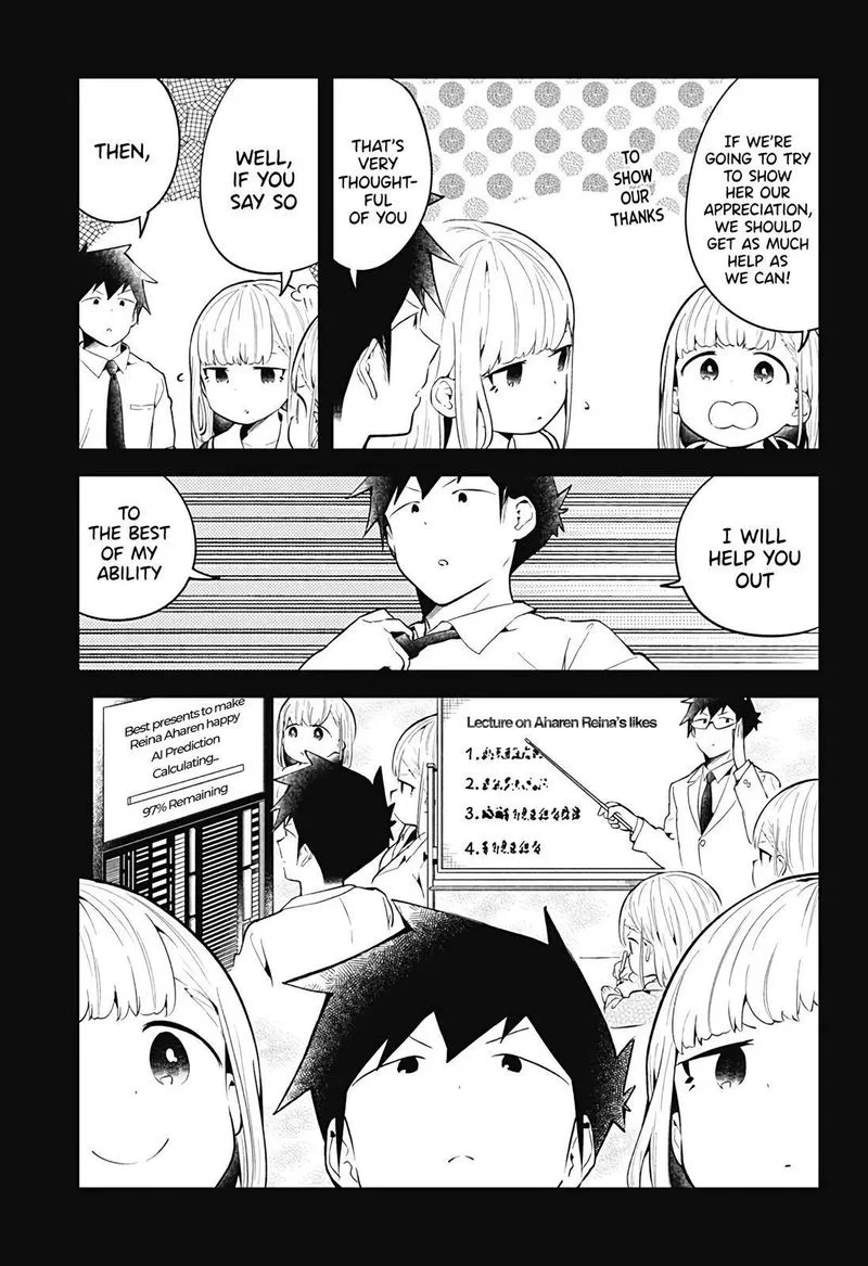 Aharen-san wa Hakarenai Chapter 106 page 9