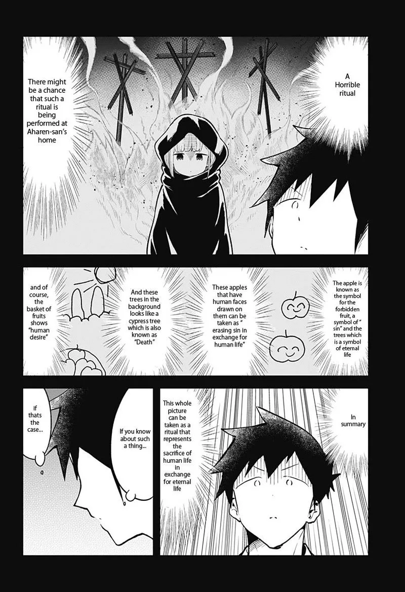 Aharen-san wa Hakarenai Chapter 110 page 8