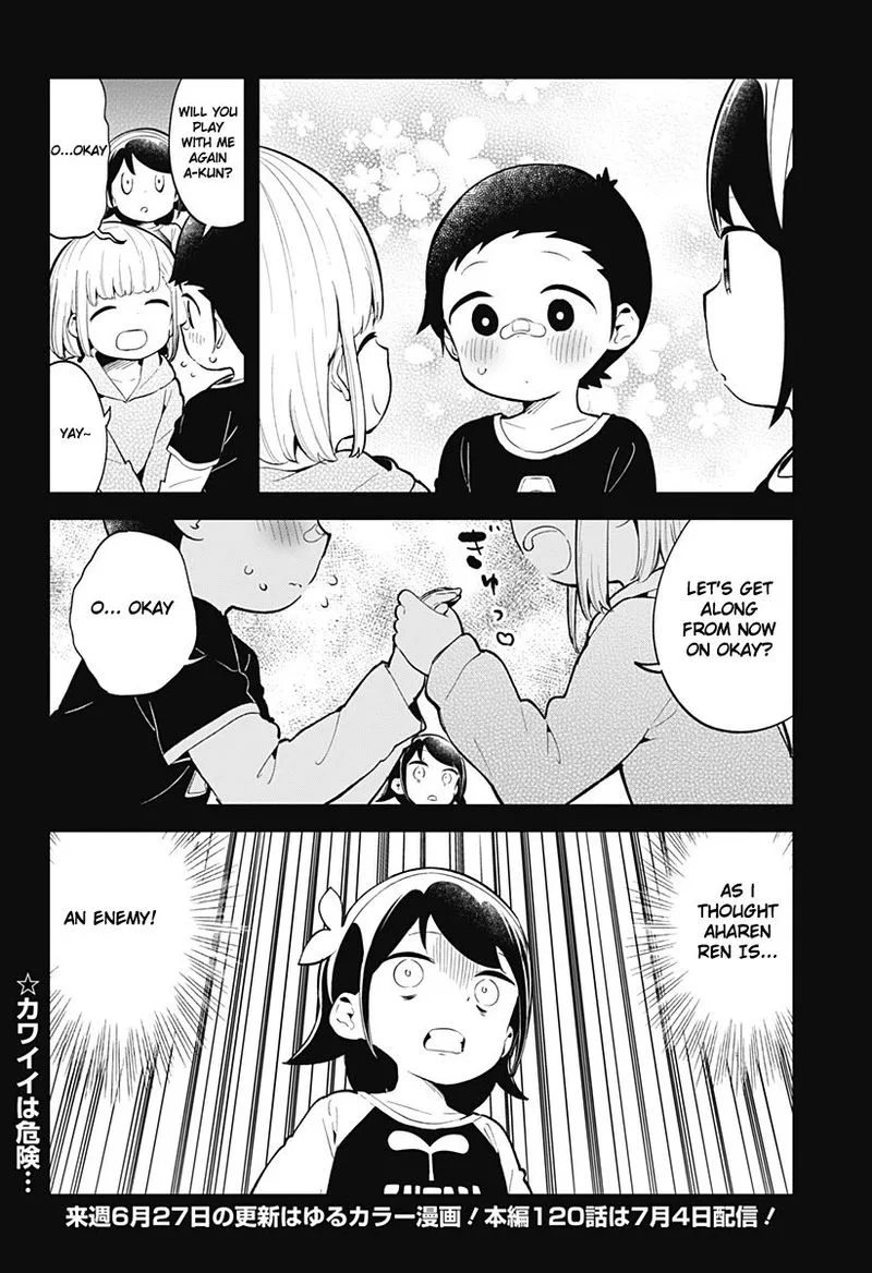 Aharen-san wa Hakarenai Chapter 119 page 16