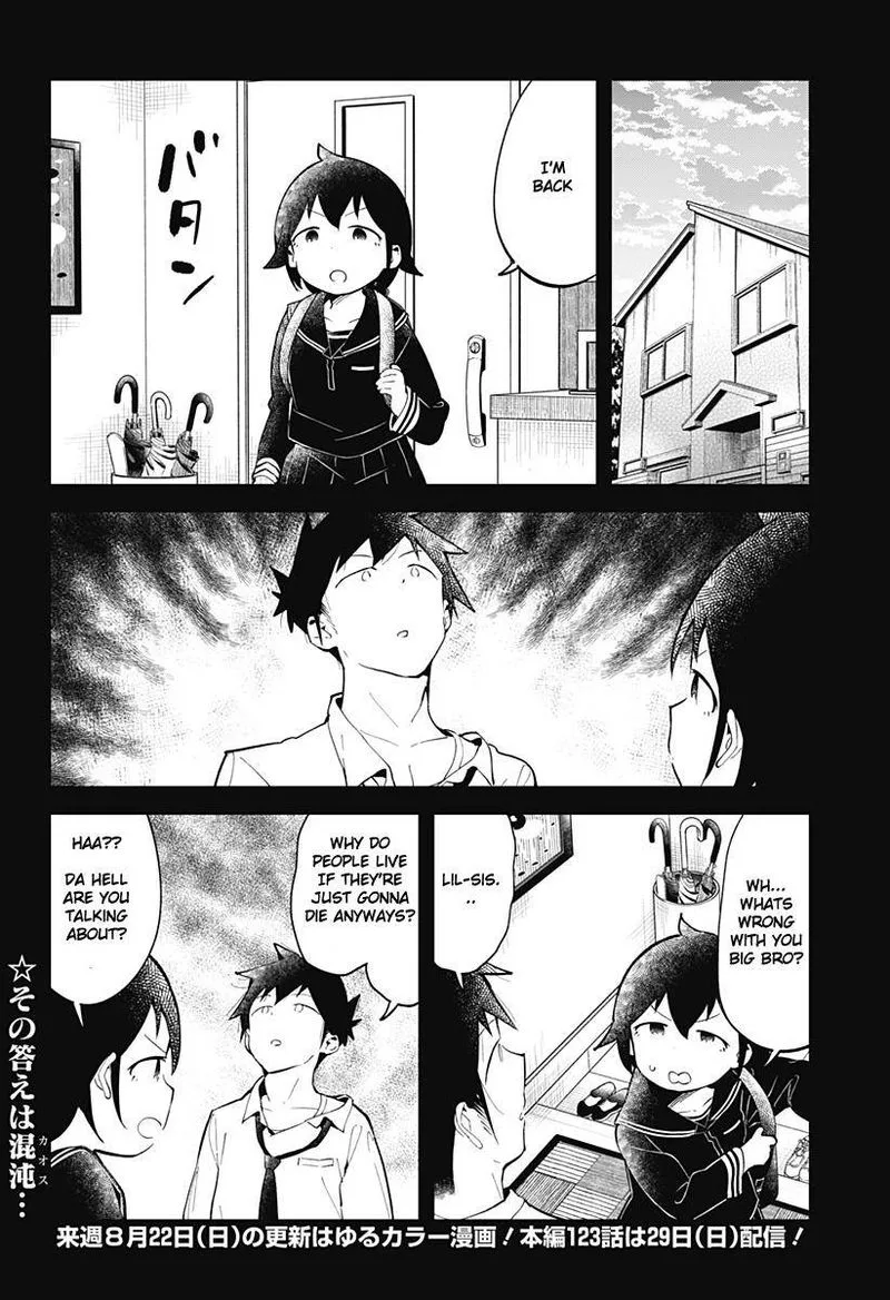 Aharen-san wa Hakarenai Chapter 122 page 14