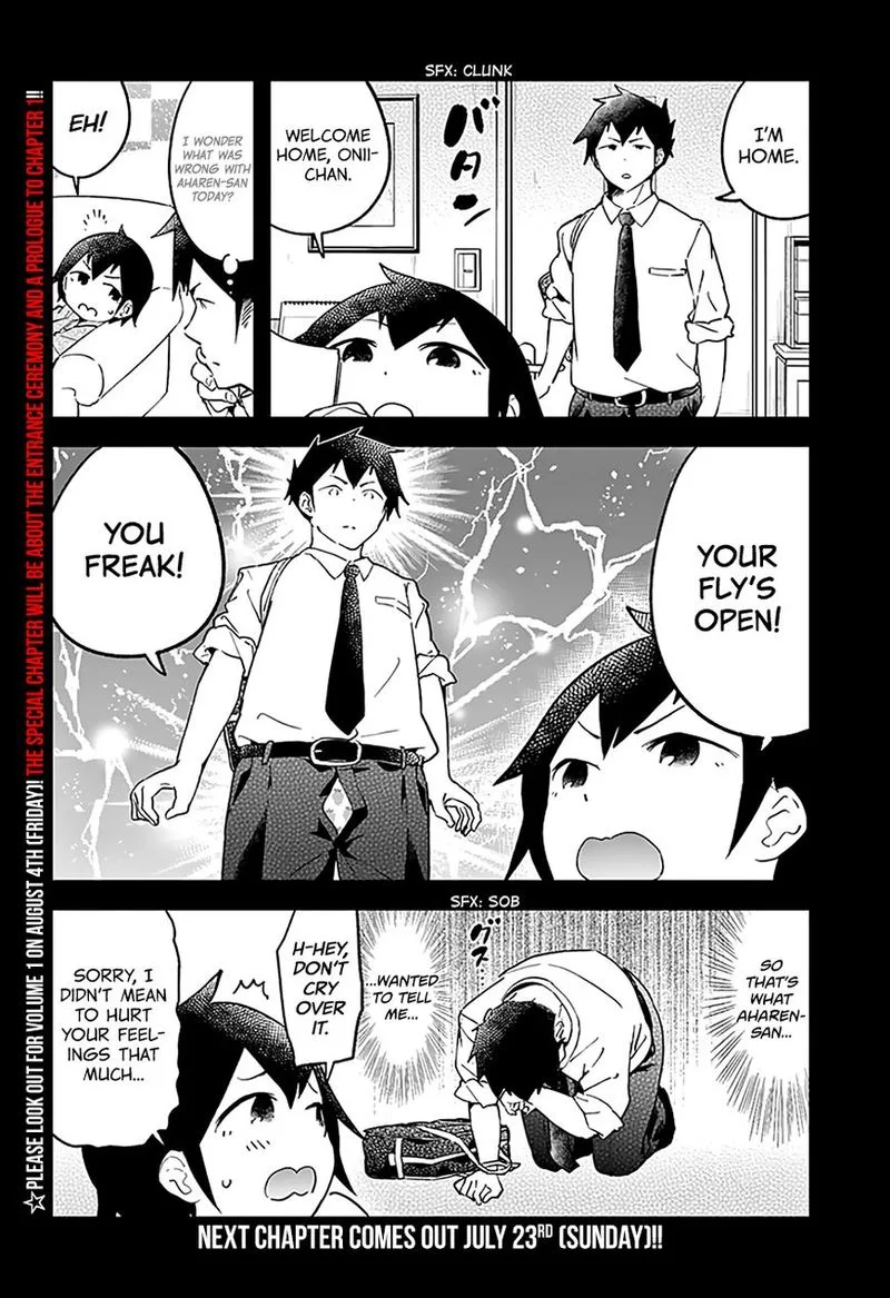 Aharen-san wa Hakarenai Chapter 14 page 12