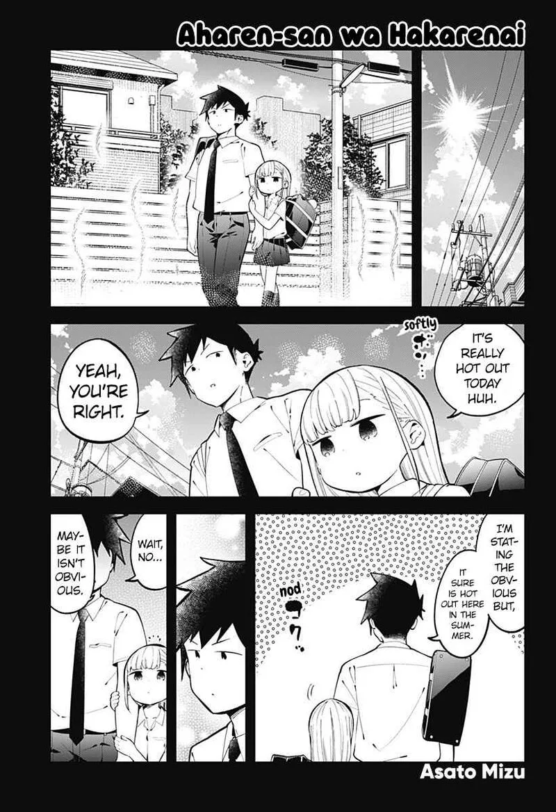 Aharen-san wa Hakarenai Chapter 154 page 1
