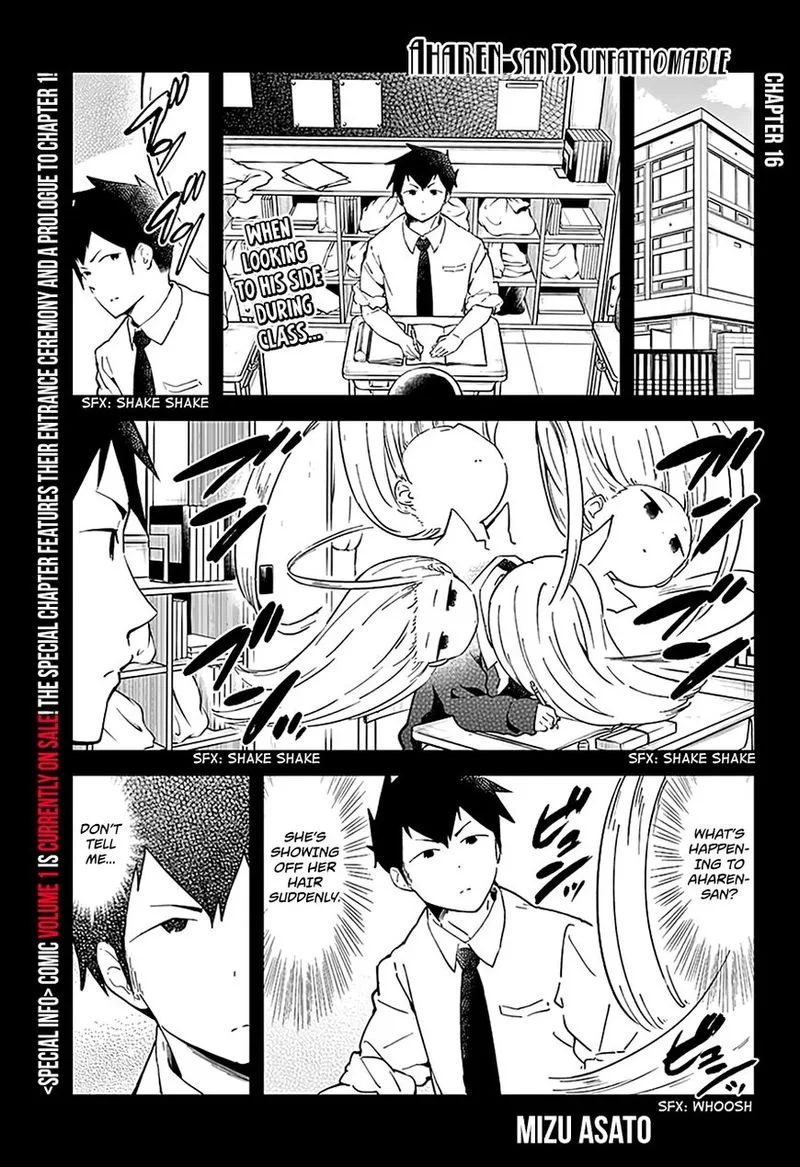 Aharen-san wa Hakarenai Chapter 16 page 2