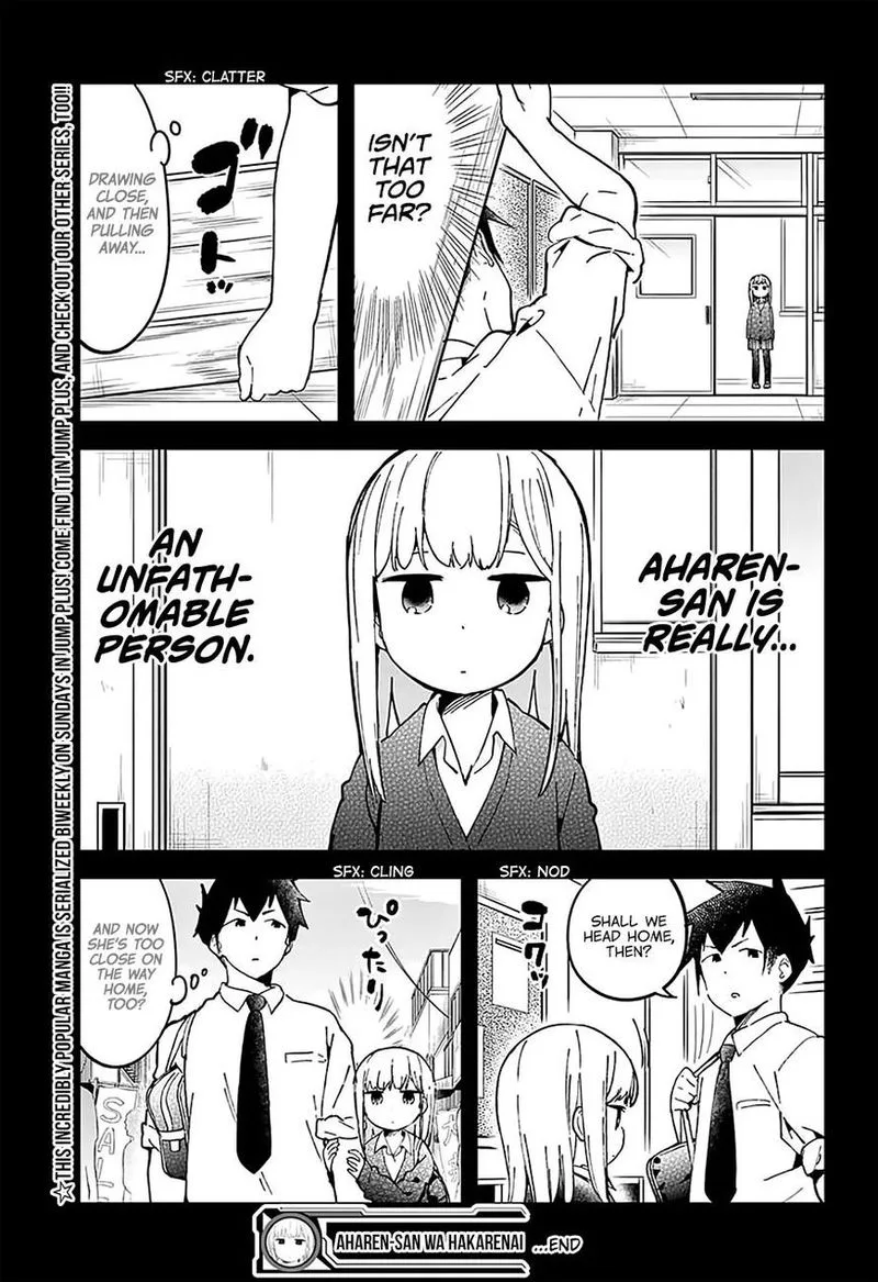 Aharen-san wa Hakarenai Chapter 17.5 page 19