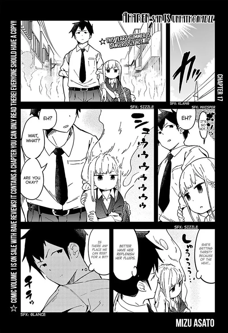 Aharen-san wa Hakarenai Chapter 17 page 2