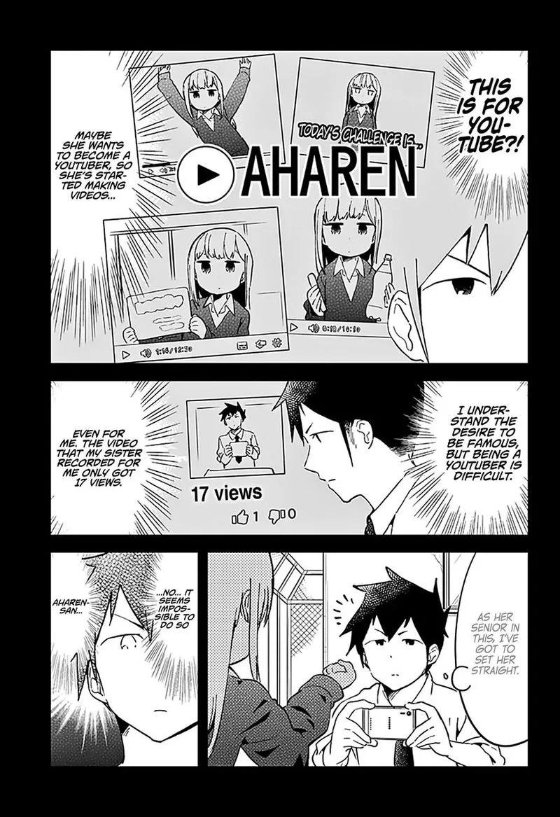 Aharen-san wa Hakarenai Chapter 19 page 4